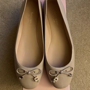 NEW - Kate Spade Cambridge Tusk 8.5 nude flats